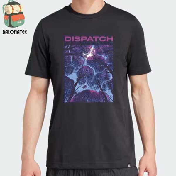 Dispatch Summer Stop 2024 With The Boston Pops At Tangle Wood Lenox MA On August 31st 2024 Classic T-Shirt