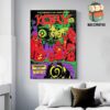 King Gizzard And The Lizard Wizard Event Poster At Browits Island Richmond On August 28th 2024 Home Decor Poster Canvas