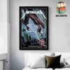 Metallica Celebrate 25 Years Of Metallica Art Pop Up Store Poster At Lumen Field Seattle WA On August 31st 2024 Wall Decor Poster Canvas