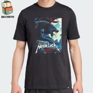 Metallica M72 North American Tour 2024 Pop Up Store Merch Poster At Lumen Field Seattle WA On August 30th 2024 Unisex T-Shirt