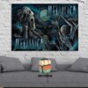 Metallica Pop Up Store Event Poster At Commonwealth Stadium Edmonton AB Canada On August 23rd 2024 M72 North America Tour 2024 Home Decor Poster Canvas