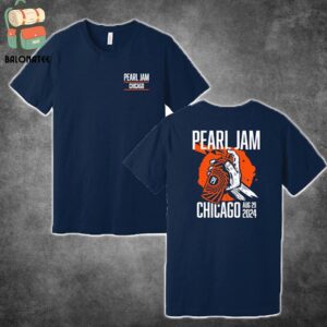 Pearl Jam Dark Matter World Tour 2024 Event Tee At Wrigley Field Chicago IL On August 29th And 31st 2024 Two Sides Classic T-Shirt