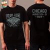 Pearl Jam Dark Matter World Tour 2024 Crash Tee At Wrigley Field Chicago IL On August 29th And 31st 2024 Two Sides Classic T-Shirt