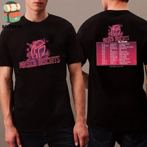 The Disco Biscuits Fall Tour 2024 Dates And Places List Two Sides Classic T-Shirt