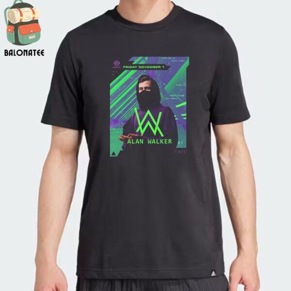 Alan Walker Show At Time NightClub Orange County CA On Friday November 1st 2024 Classic T-Shirt