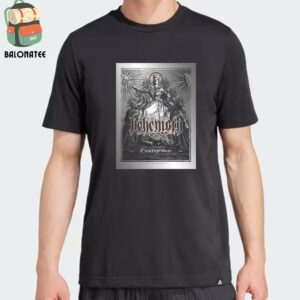 Behemoth Evangelion Anniversary Poster Silver Foil Color Merchandise Limited Classic T-Shirt