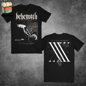 Behemoth Through Fire We Walk Tee Merchandise Limited Two Sides Classic T-Shirt