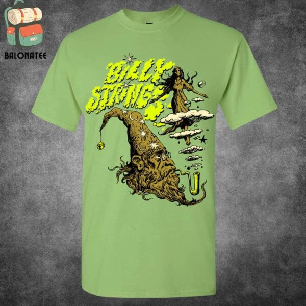 Billy Strings Green Wizard Head Tee Fall Tour 2024 Merchandise Limited Classic T-Shirt