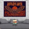 Metallica M72 World Tour 2024 Night 1 Event Poster At Estadio GNP Seguros Mexico City Mexico On September 20th 2024 Wall Decor Poster Canvas
