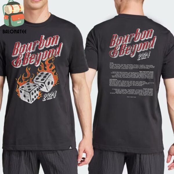 Bourbon And Beyond Festival Music Food Bourbon 2024 Roller Tee Merchandise Limited Two Sides Classic T-Shirt