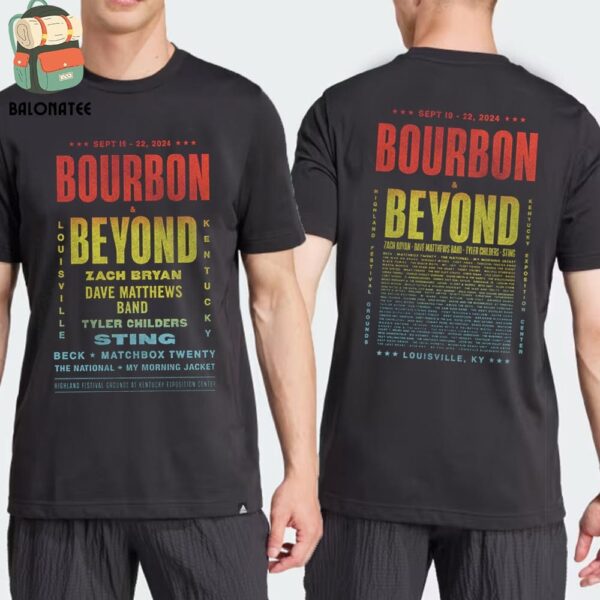 Bourbon And Beyond Louisville At Kentucky Exposition Center September 2024 Handbill Tee Merchandise Limited Two Sides Classic T-Shirt