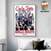 Dave Matthews Band Night 3 At The Gorge Amphitheatre George WA On September 1st 2024 Wall Decor Poster Canvas