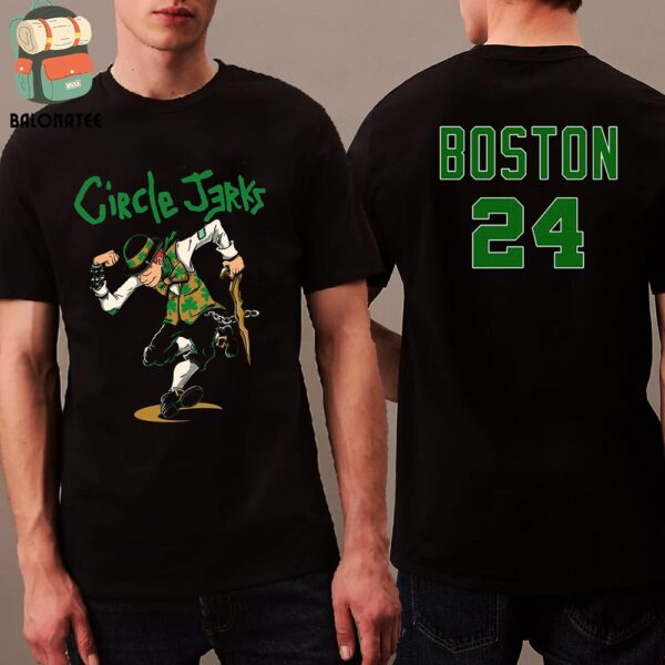 Circle Jerks Tour 2024 Boston Event Tee Merchandise Limited Edition Two Sides Classic T-Shirt