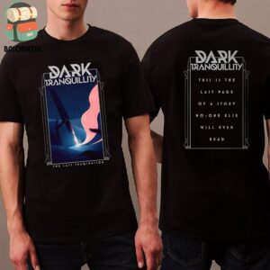 Dark Tranquillity The Last Imagination Cover Tee Merchandise Limited Two Sides Classic T-Shirt