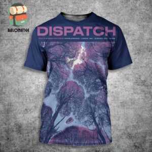 Dispatch Summer Stop 2024 With The Boston Pops At Tangle Wood Lenox MA On August 31st 2024 All Over Print Shirt