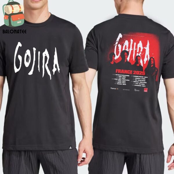 Gojira Announces France Tour 2025 Dates And Places List Two Sides Classic T-Shirt