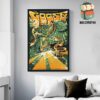 Weezer Voyage To The Planet Event Poster At Bridgestone Arena Nashville TN On September 17th 2024 Wall Decor Poster Canvas