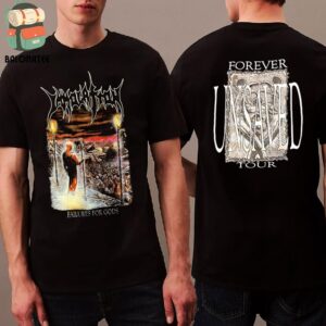 Immolation Failures For Gods Forever Unsaved Tour Merchandise Limited Two Sides Classic T-Shirt