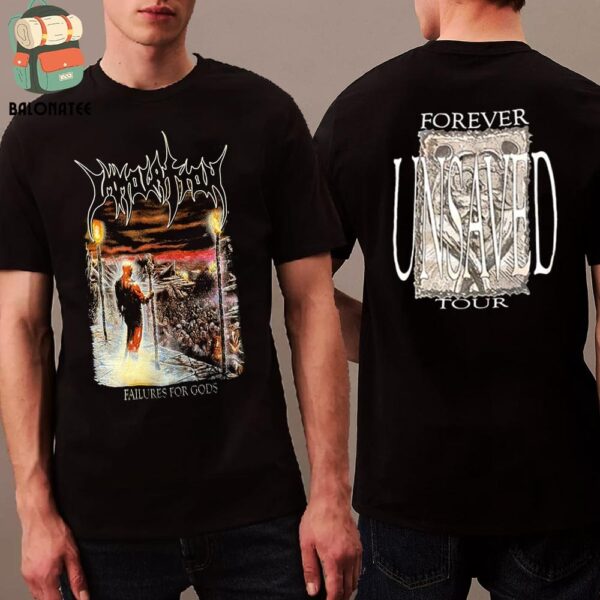 Immolation Failures For Gods Forever Unsaved Tour Merchandise Limited Two Sides Classic T-Shirt