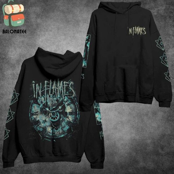 In Flames Pocket Watch Hoodie Merchandise Limtied Unisex T-Shirt