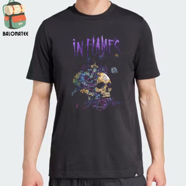 In Flames Skull And Vines Tee Merchandise Limtied Classic T-Shirt