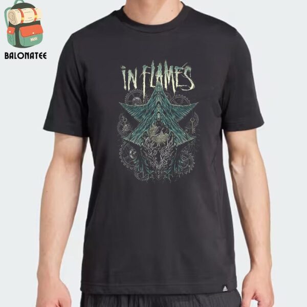 In Flames The Wheels Turn Tee Merchandise Limtied Classic T-Shirt