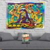 King Gizzard And The Lizzard Wizard Event Poster Troutdale Oregon On September 11th 2024 Wall Decor Poster Canvas