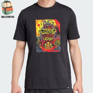 King Gizzard And The Lizzard Wizzard Event Poster At Red Rocks Amphitheatre Morrison CO On Semptember 9th 2024 Classic T-Shirt