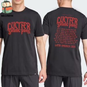 Lucifer The Satanic Panic Tour Latin America 2024 Dates And Places List Two Sides Classic T-Shirt