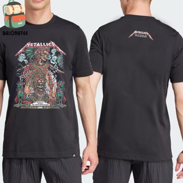 Metallica M72 World Tour 2024 Event Tee Week 2 Night 1 Pop Up Store At Estadio GNP Seguros Mexico City On September 27th 2024 Two Sides Classic T-Shirt