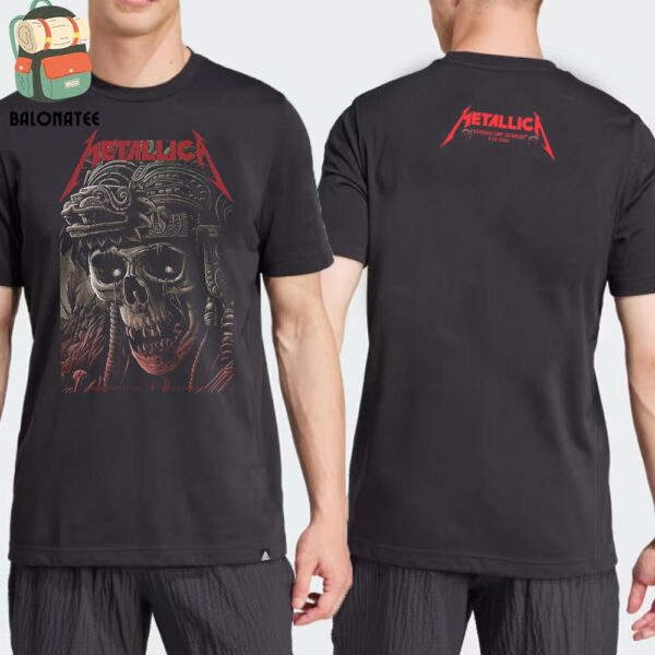 Metallica M72 World Tour 2024 Night 2 Pop Up Event Tee At Estadio GNP Seguros Mexico City Mexico On September 22th 2024 Two Sides Classic T-Shirt