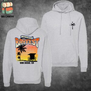 Misson Bayfest Lifeguard Hoodie At San Diego CA On September 27-29 2024 Merchandise Two Sides Classic T-Shirt