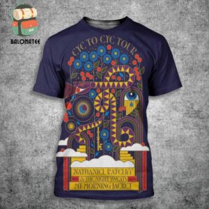 My Morning Jacket Eye To Eye Tour 2024 With Nathaniel Rateliff And The Night Sweats Night 2 At Ascend Amphitheatre Nashville TN On Sept 19th 2024 All Over Print Shirt