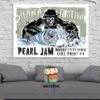 Pearl Jam Dark Matter World Tour 2024 Event Poster Night 2 At Ohana Festivial In Doheny State Beach Dana Point CA On September 29th 2024 Home Decor Poster Canvas