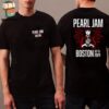 Pearl Jam Dark Matter World Tour 2024 Terrier Tee At Fenway Park Boston MA On September 15th 2024 Two Sides Classic T-Shirt