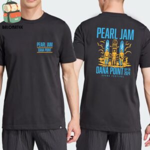 Pearl Jam Dark Matter World Tour 2024 Event Tee Night 2 At Ohana Festivial In Doheny State Beach Dana Point CA On September 29th 2024 Two Sides Classic T-Shirt