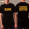 Pearl Jam Dark Matter World Tour 2024 Bean Town Tee At Fenway Park Boston MA On September 15th 2024 Two Sides Classic T-Shirt