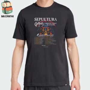 Sepultura North American Farewell Tour 2024 With Obituary And Agnostic Front Claustrofobia Dates And Places List Classic T-Shirt