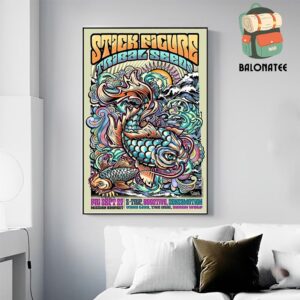 Stick Figure Tribal Seeds Artwork Poster At Misson Bayfest On Friday September 27th 2024 Wall Decor Poster Canvas