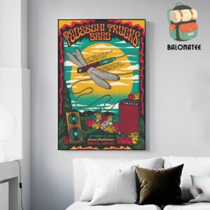 Tedeschi Trucks Band Event Poster At Ascend Amphitheater Nashville TN On September 21st 2024 Wall Decor Poster Canvas