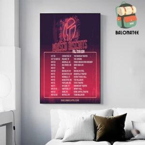 The Disco Biscuits Fall Tour 2024 Dates And Places List Home Decor Poster Canvas