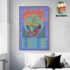 The Disco Biscuits Event Poster At The Pine Creek Lodge Livingston MT On September 13th To 15th 2024 Home Decor Poster Canvas