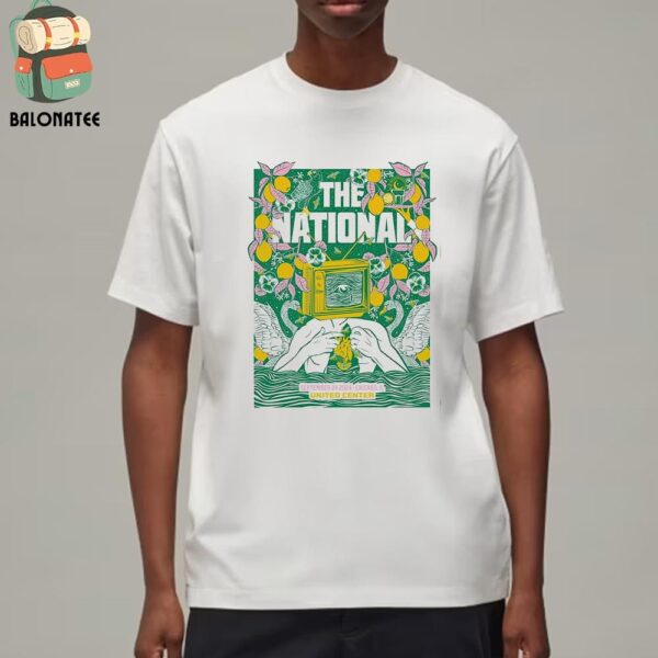 The National Zen Diagram Tour 2024 Event Poster At United Center Chicago IL On September 24th 2024 Classic T-Shirt