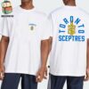 Toronto Sceptres Bauer Front New Logo Back Name Merchandise Limited Two Sides Classic T-Shirt