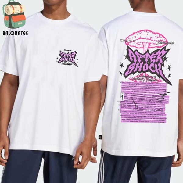 Aftershock Music Fest 2024 Blown Tee At Discovery Park Sacramento CA On October 10th-13th 2024 Two Sides Classic T-Shirt