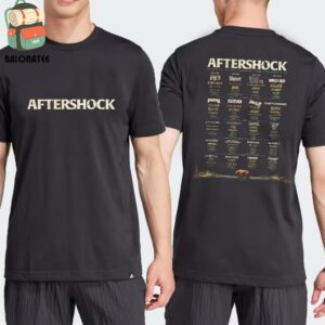 Aftershock Music Fest 2024 Line Up Poster At Discovery Park Sacramento CA On October 10th-13th 2024 Two Sides Classic T-Shirt