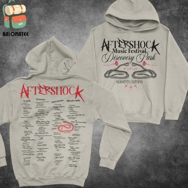 Aftershock Music Fest 2024 Poison Hoodie x Sandstone At Discovery Park Sacramento CA On October 10th-13th 2024 Two Sides Classic T-Shirt