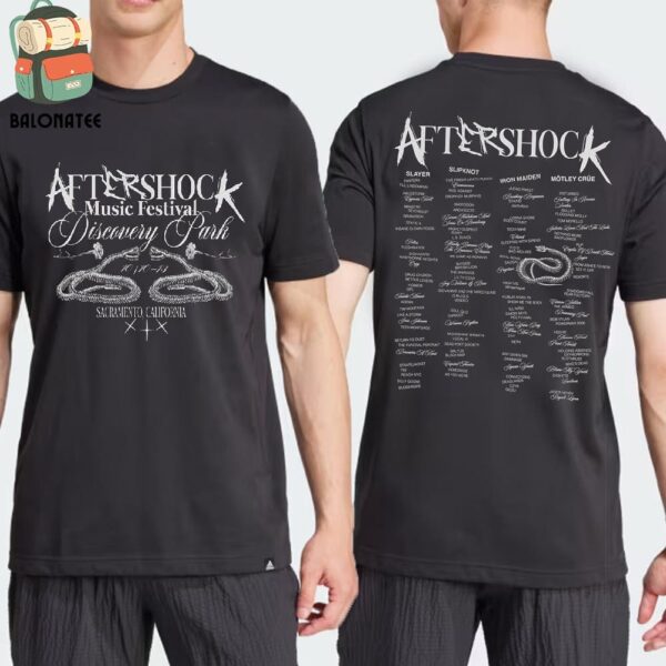 Aftershock Music Fest 2024 Poison Tee At Discovery Park Sacramento CA On October 10th-13th 2024 Two Sides Classic T-Shirt