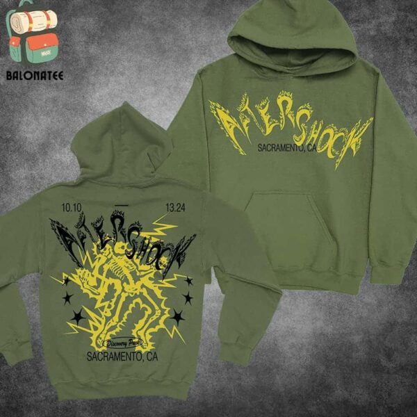 Aftershock Music Fest 2024 Static Hoodie At Discovery Park Sacramento CA On October 10th-13th 2024 Classic T-Shirt