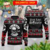 Black Label Society Snow Christmas Ugly Sweater